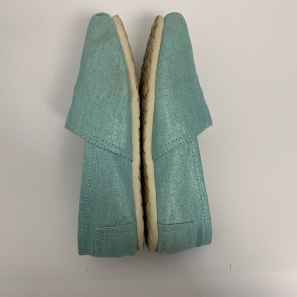 Esprit Lemon Toso shimmer Slip On Canvas Shoe Sz 7.5 - Picture 6 of 13